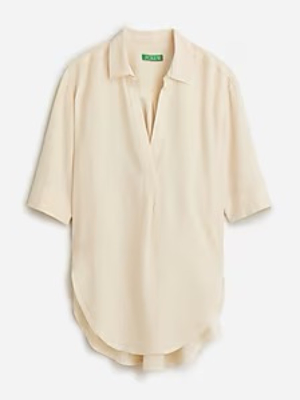J. Crew Popover Shirt in Airy 100% Cotton Gauze